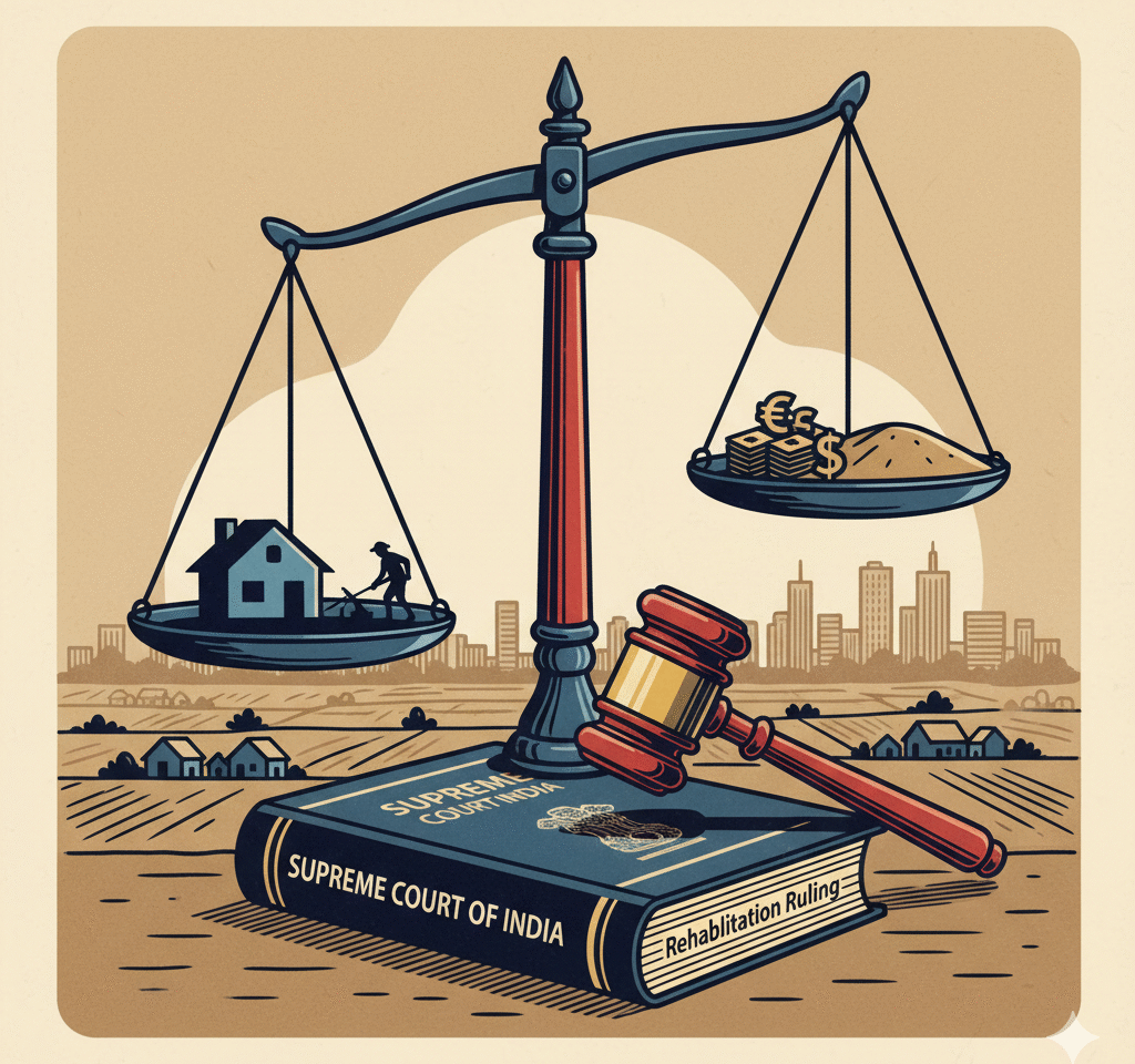Rehabilitation Not Necessary In All Land Acquisition Cases: Supreme Court