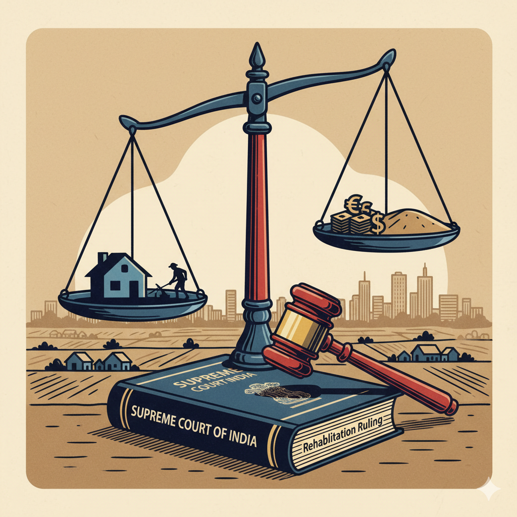 Rehabilitation Not Necessary In All Land Acquisition Cases: Supreme Court